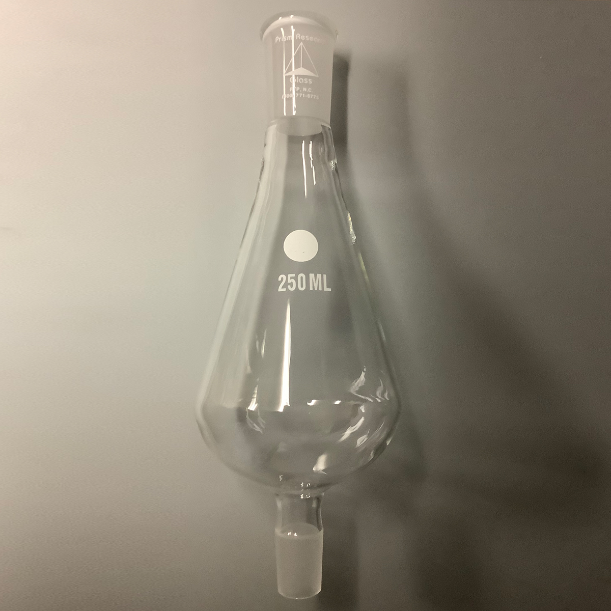 Kuderna-Danish Flask, Without Hooks, 24/40 Top Joint Lower Joint - Prism Glass